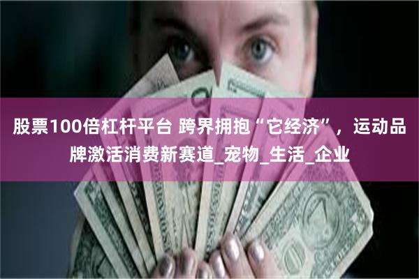股票100倍杠杆平台 跨界拥抱“它经济”，运动品牌激活消费新赛道_宠物_生活_企业